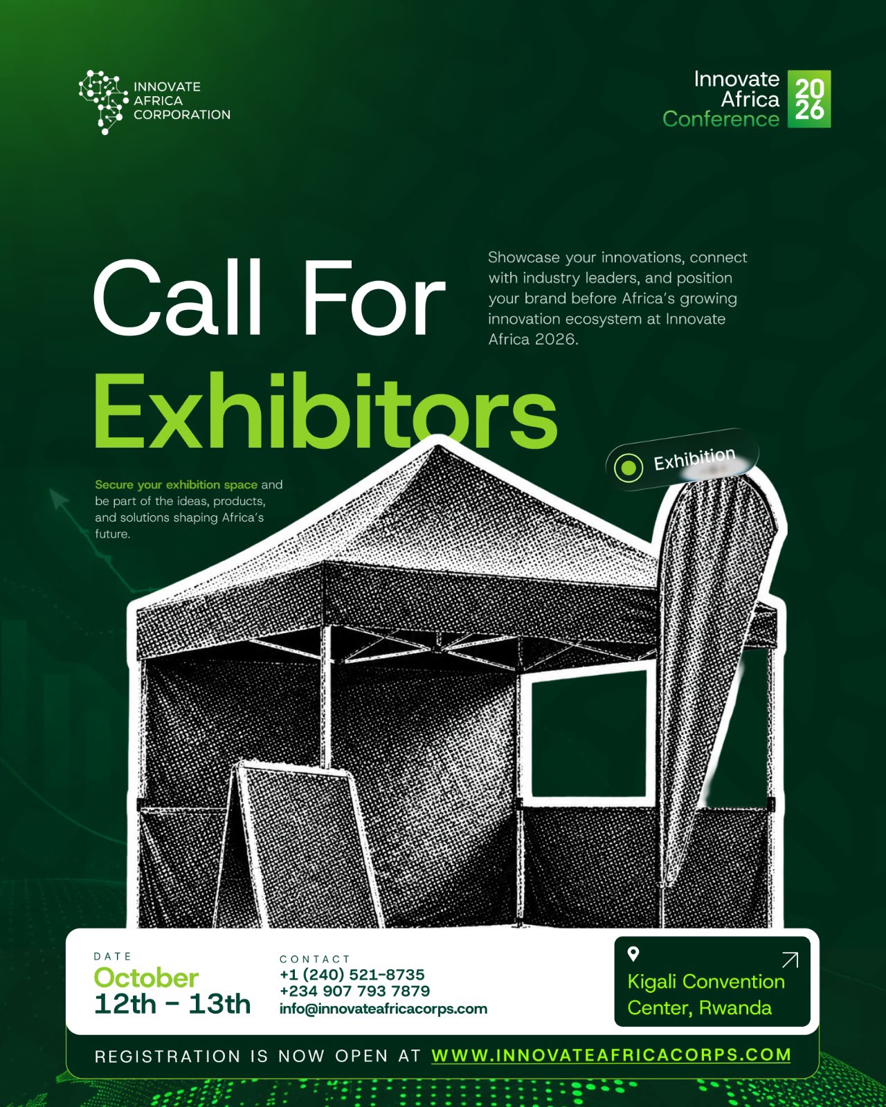 Call for exhibitors at the Innovate Africa Conference 2026